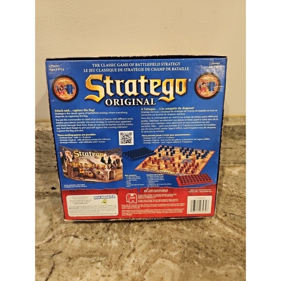 Stratego Original Board Game Infiltrator Patch Strategy War 100% Complete - Picture 7 of 7